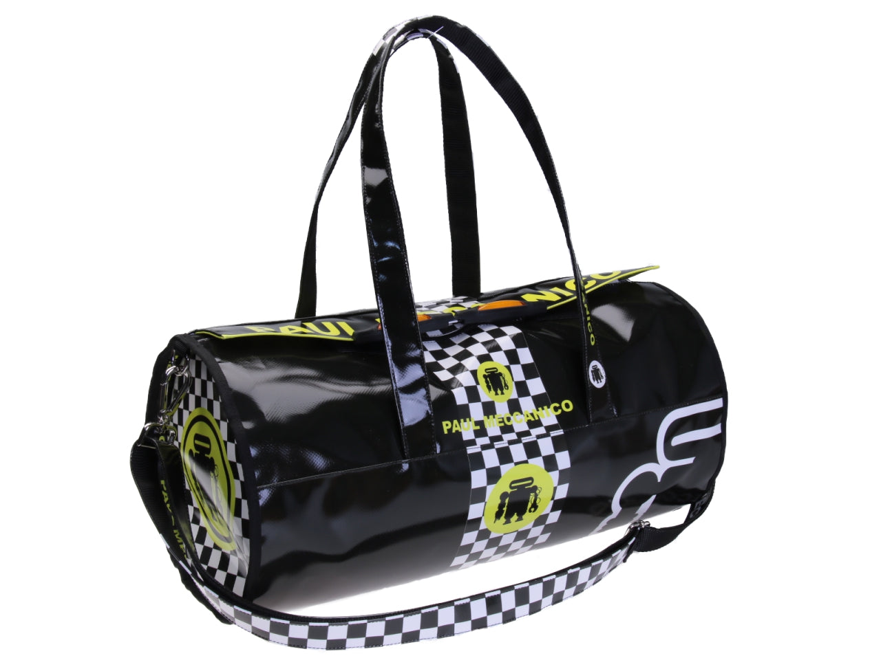 BLACK FOREST SPORTS BAG. MODEL ROLLING MADE OF LORRY TARPAULIN.