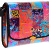 CROSSBODY BAG PATCHING FANTASY INDIAN STYLE. MODEL BREAK MADE OF LORRY TARPAULIN.