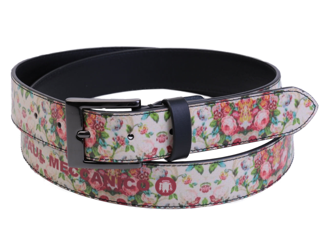 OFF WHITE WOMEN'S BELT MADE OF LORRY TARPAULIN.