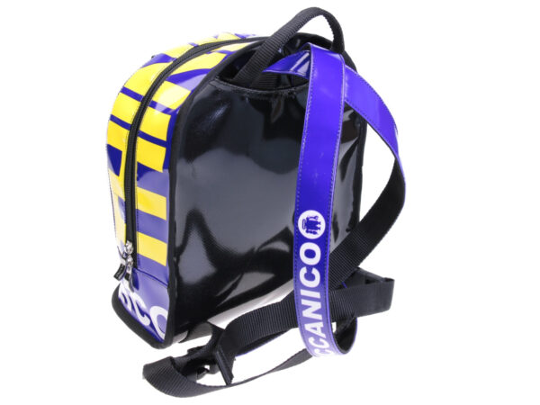 ROYAL BACKPACK MODEL SUPERINO MADE OF LORRY TARPAULIN. - Limited Edition Paul Meccanico