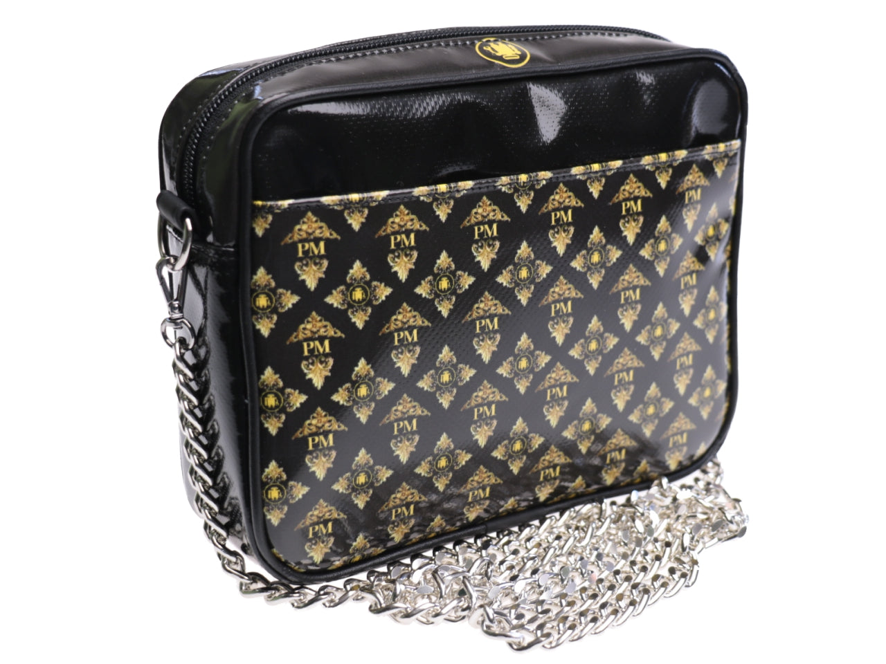 ...CLUTCH BLACK COLOUR "ROYAL" FANTASY. PARK MODEL MADE OF LORRY TARPAULIN. - Limited Edition Paul Meccanico