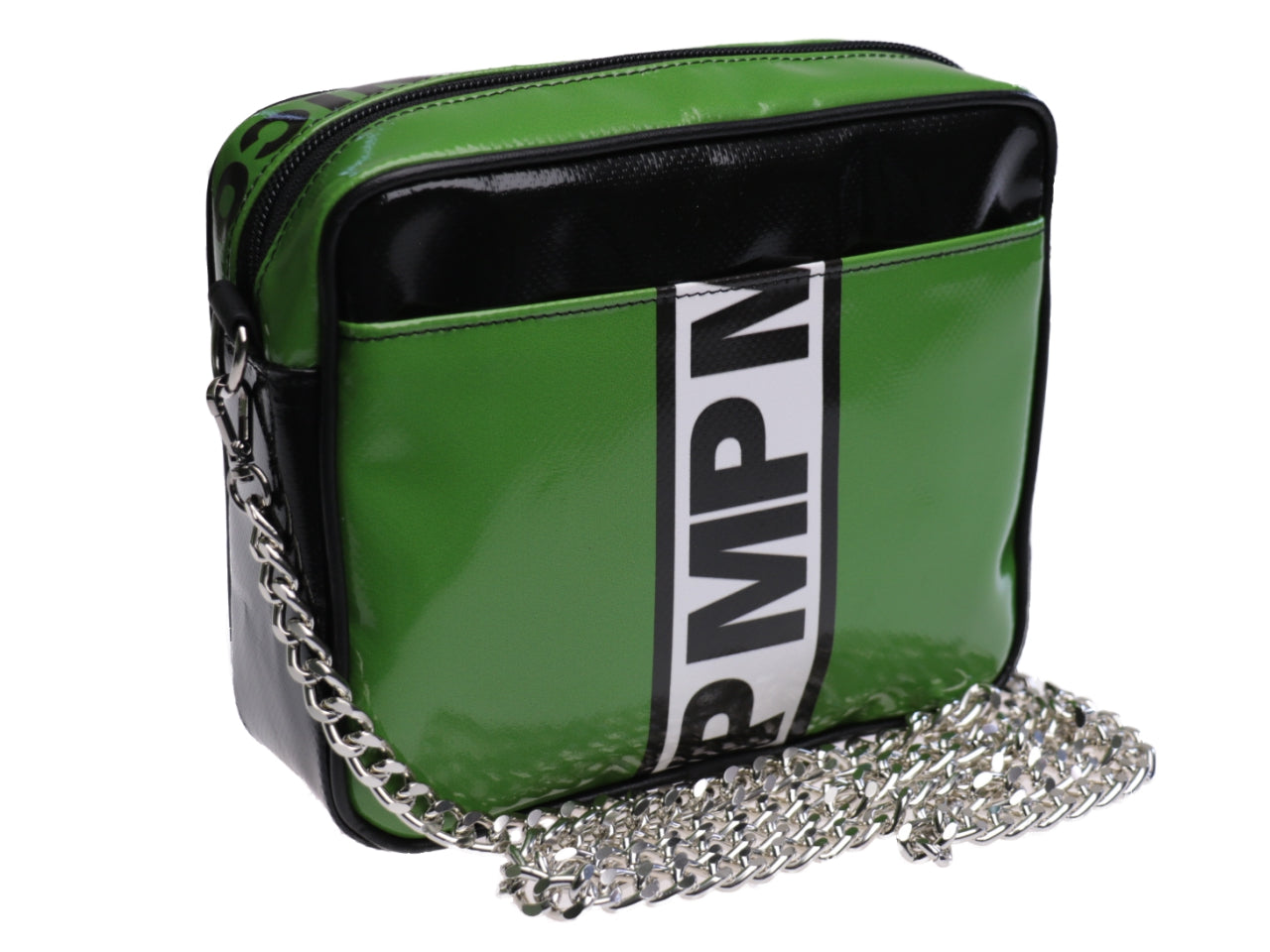 ...CLUTCH GREEN AND WHITE COLOURS. PARK MODEL MADE OF LORRY TARPAULIN. - Limited Edition Paul Meccanico