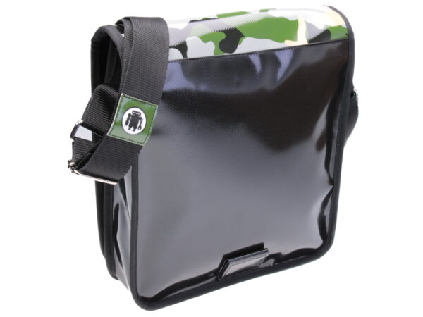 CROSSBODY BAG CAMOUFLAGE FANTASY. MODEL BAUBAU MADE OFF LORRY TARPAULIN. - Special Edition Paul Meccanico