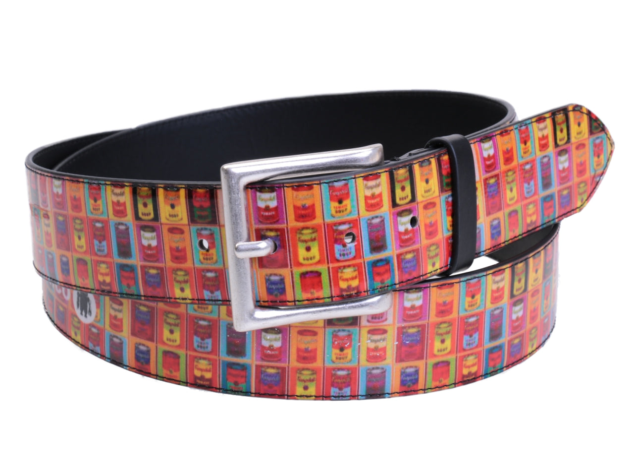 MEN'S BELT "CANS" MADE OF LORRY TARPAULIN. - Unique Pieces Paul Meccanico
