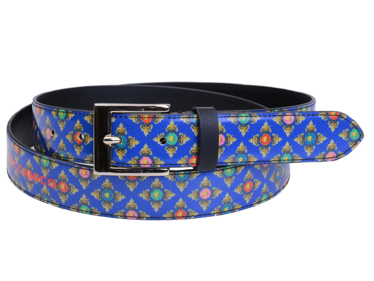 ROYAL WOMEN'S BELT WITH LIBERTY FANTASY MADE OF LORRY TARPAULIN. - Unique Pieces Paul Meccanico