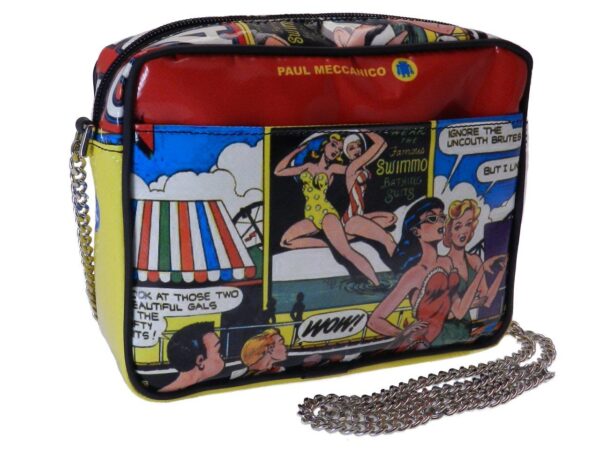 CLUTCH CARTOON STYLE. PARK MODEL MADE OF LORRY TARPAULIN. - Limited Edition Paul Meccanico