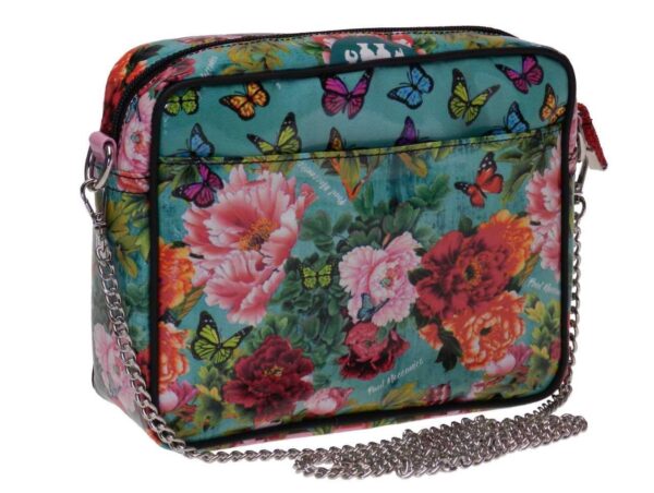 CLUTCH FLORAL FANTASY. PARK MODEL MADE OF LORRY TARPAULIN. - Limited Edition Paul Meccanico