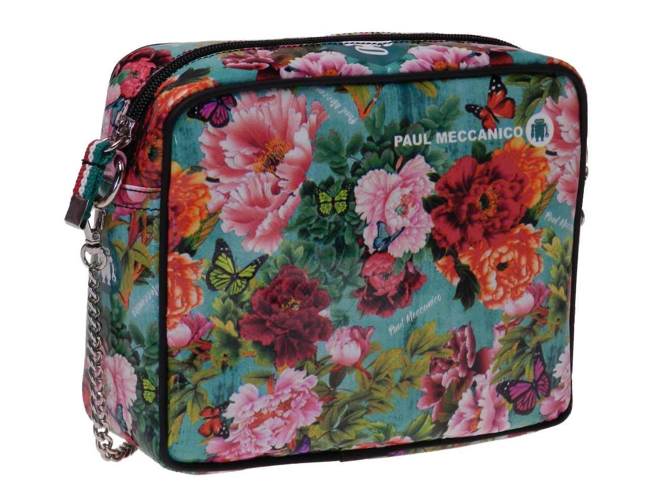 CLUTCH FLORAL FANTASY. PARK MODEL MADE OF LORRY TARPAULIN. - Limited Edition Paul Meccanico