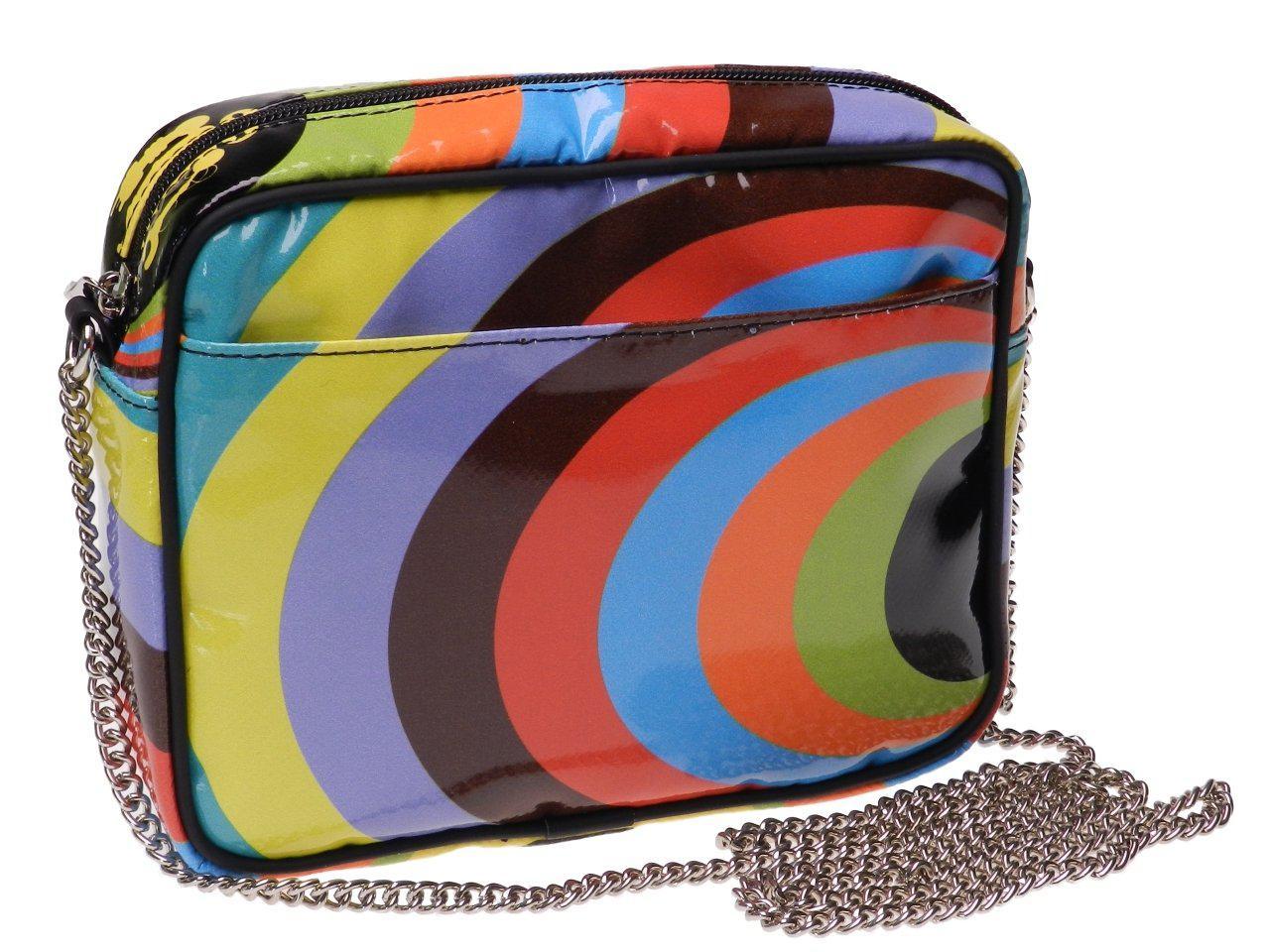 CLUTCH MULTICOLOR GEOMETRIC FANTASY. PARK MODEL MADE OF LORRY TARPAULIN. - Limited Edition Paul Meccanico