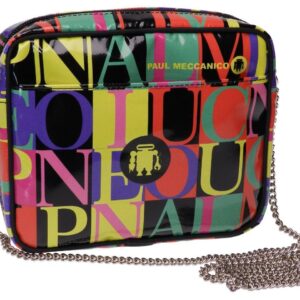 CLUTCH MULTICOLOR LETTERING FANTASY. PARK MODEL MADE OF LORRY TARPAULIN. - Limited Edition Paul Meccanico