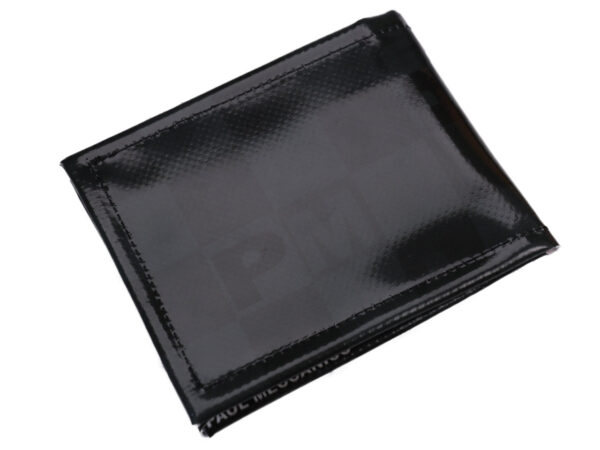 MEN'S WALLET DARK GREEN WITH CHESS FANTASY. MODEL CRIK MADE OF LORRY TARPAULIN. - Limited Edition Paul Meccanico