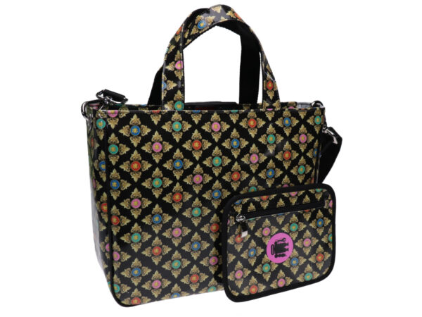 TOTE BAG LIBERTY FANTASY. GLAM MODEL MADE OF LORRY TARPAULIN. - Unique Pieces Paul Meccanico