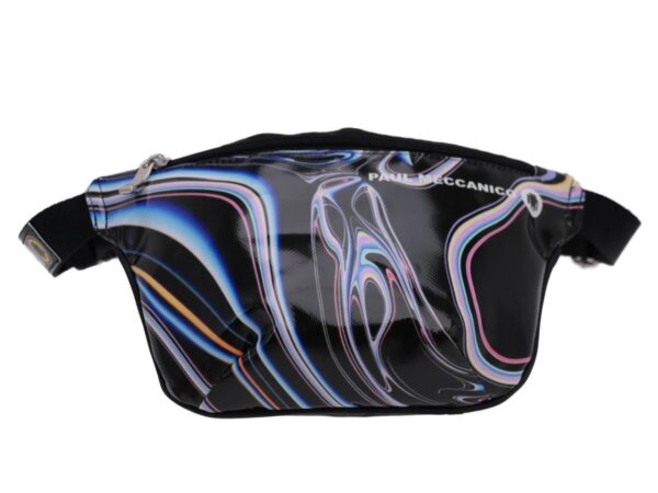 WAIST BAG WITH TIE DYE FANTASY. MODEL FLEX MADE OF LORRY TARPAULIN. - Limited Edition Paul Meccanico