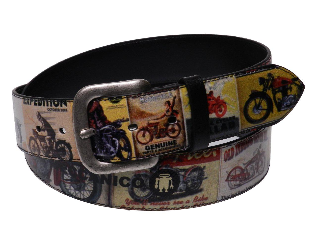 MAN'S BELT BIKER STYLE MADE OF LORRY TARPAULIN. - Paul Meccanico