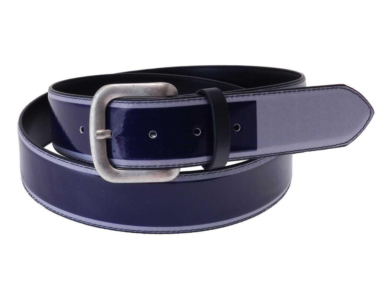MAN'S BELT BLUE AND SILVER COLOURS. - Paul Meccanico
