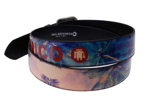 MAN'S BELT CUBAN FANTASY MADE OF LORRY TARPAULIN. - Paul Meccanico