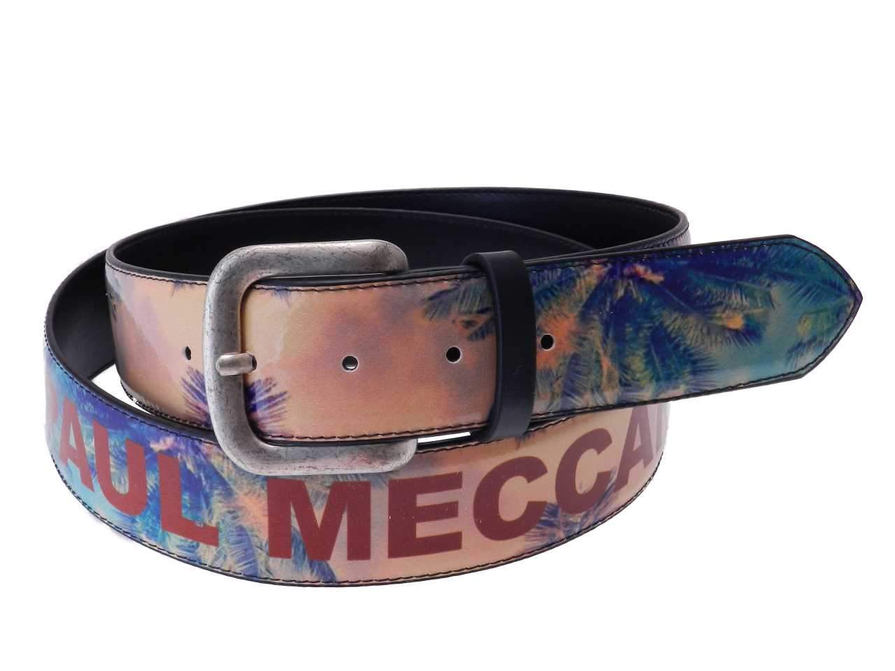 MAN'S BELT CUBAN FANTASY MADE OF LORRY TARPAULIN. - Paul Meccanico