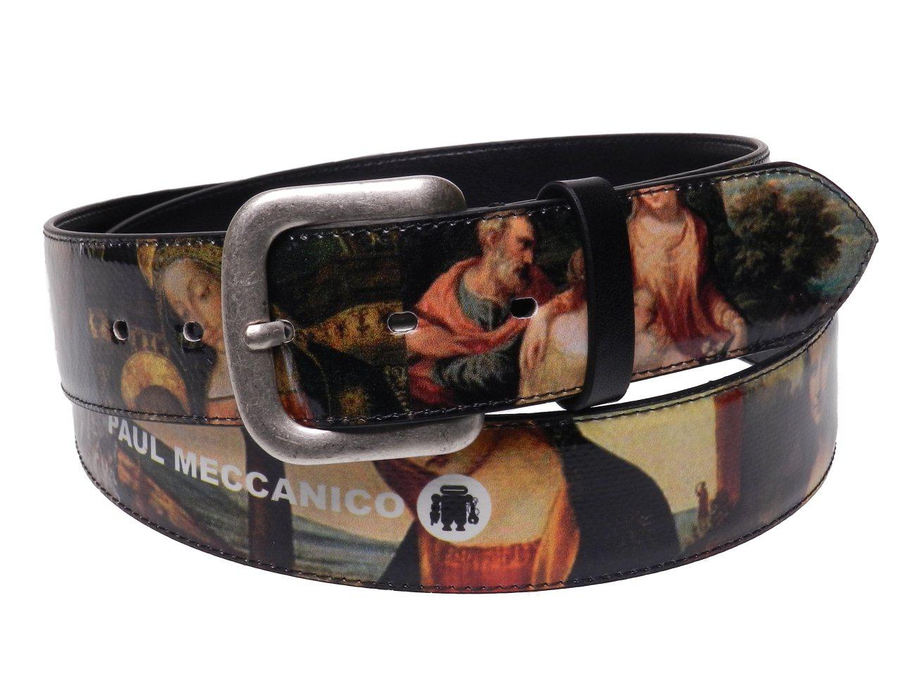 MAN'S BELT OLD PICTURE STYLE MADE OF LORRY TARPAULIN. - Paul Meccanico