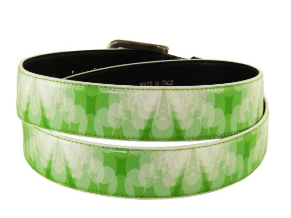MAN'S BELT PAUL MECCANICO. COLOUR GREEN. - Unique Pieces Paul Meccanico