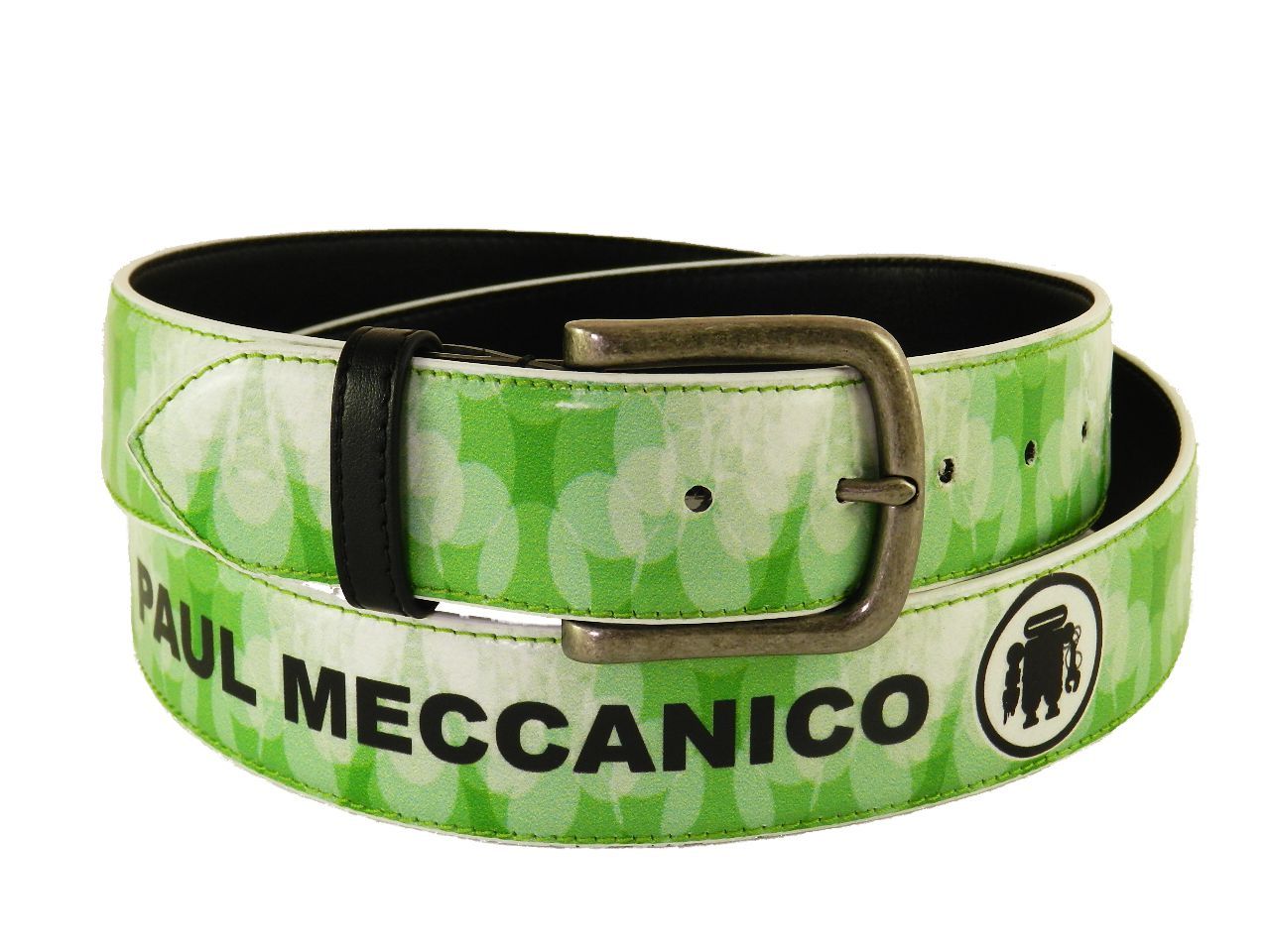 MAN'S BELT PAUL MECCANICO. COLOUR GREEN. - Unique Pieces Paul Meccanico