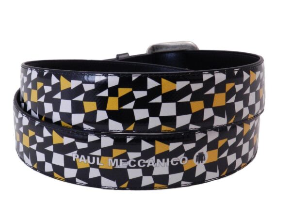 MAN'S BELT PAUL MECCANICO OPTICAL FANTASY - Paul Meccanico