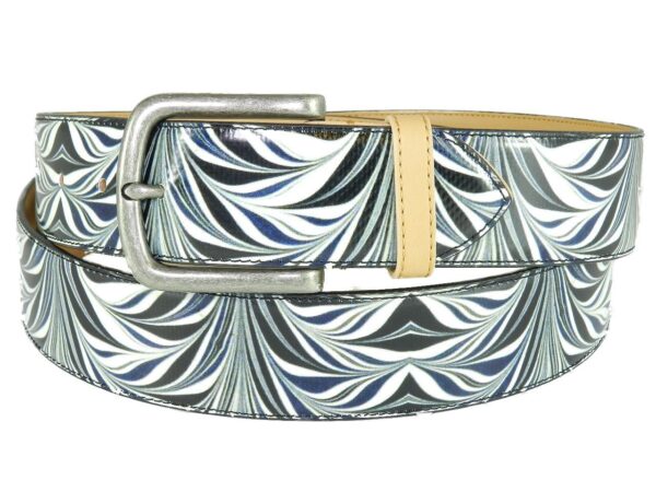 MAN'S BELT PAUL MECCANICO WITH 1970S FANTASY. - Paul Meccanico