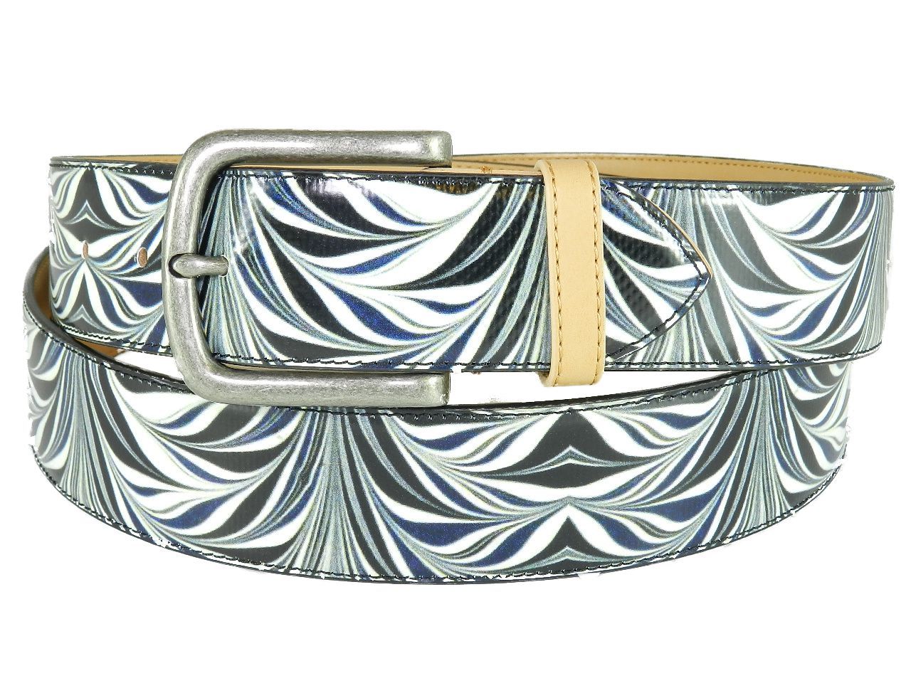 MAN'S BELT PAUL MECCANICO WITH 1970S FANTASY. - Paul Meccanico