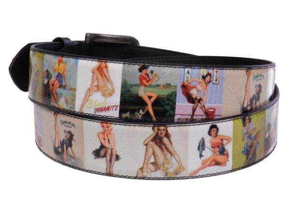 MAN'S BELT PIN UP STYLE MADE OF LORRY TARPAULIN. - Paul Meccanico