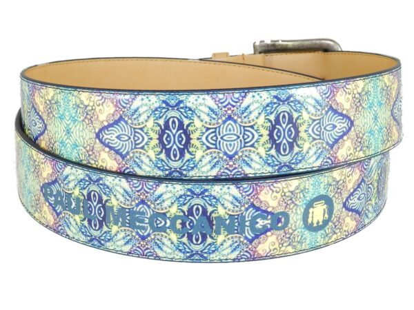 MAN'S OR WOMAN'S BELT PAUL MECCANICO WITH ETHNIC FANTASY. - Paul Meccanico
