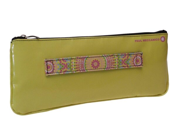 MAXI POCHETTE YELLOW COLOUR MAJOLICA. RIBELLA MODEL MADE OF LORRY TARPAULIN. - Unique Pieces Paul Meccanico