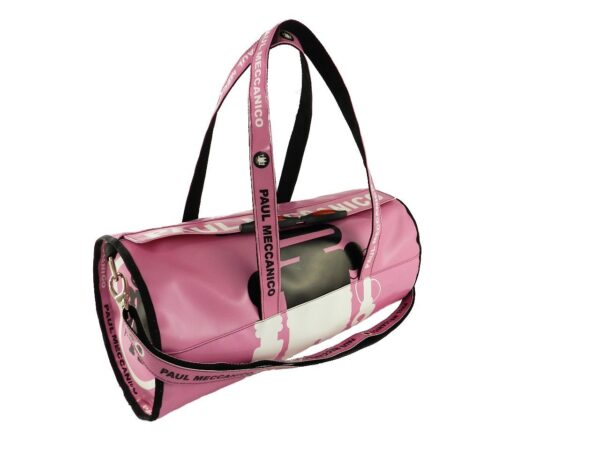 MAXI TOTE BAG FOR GYM OR FOR SHORT TRIPS. MODEL ROLLING COLOUR PINK. - Unique Pieces Paul Meccanico