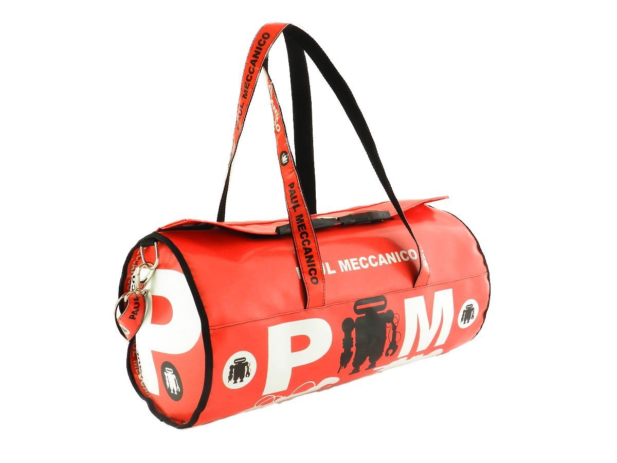 MAXI TOTE BAG FOR THE GYM OR FOR SHORT TRIPS. MODEL ROLLING COLOUR RED. - Unique Pieces Paul Meccanico