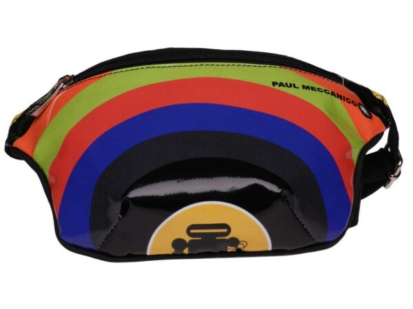 MULTICOLOR HIP BAG MADE OF LORRY TARPAULIN FLEX MODEL. - Limited Edition Paul Meccanico