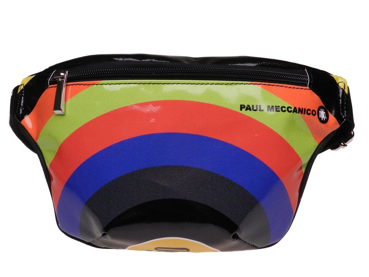 MULTICOLOR HIP BAG MADE OF LORRY TARPAULIN FLEX MODEL. - Limited Edition Paul Meccanico