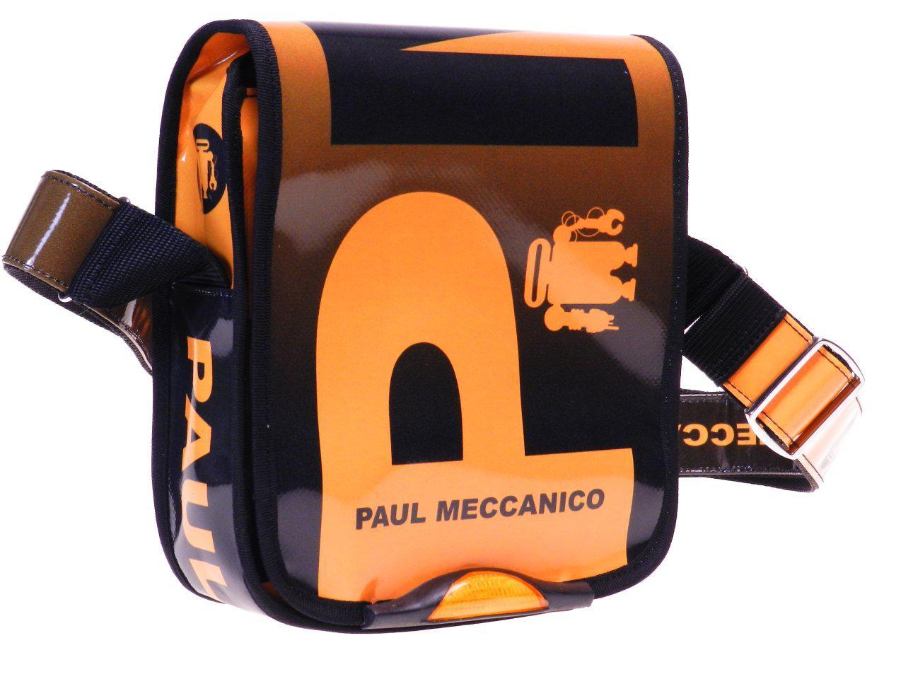 ORGANIZER SHOULDER BAG LETTERING FANTASY YELLOW COLOR. MIPOK MODEL BY PAUL MECCANICO. - Unique Pieces Paul Meccanico