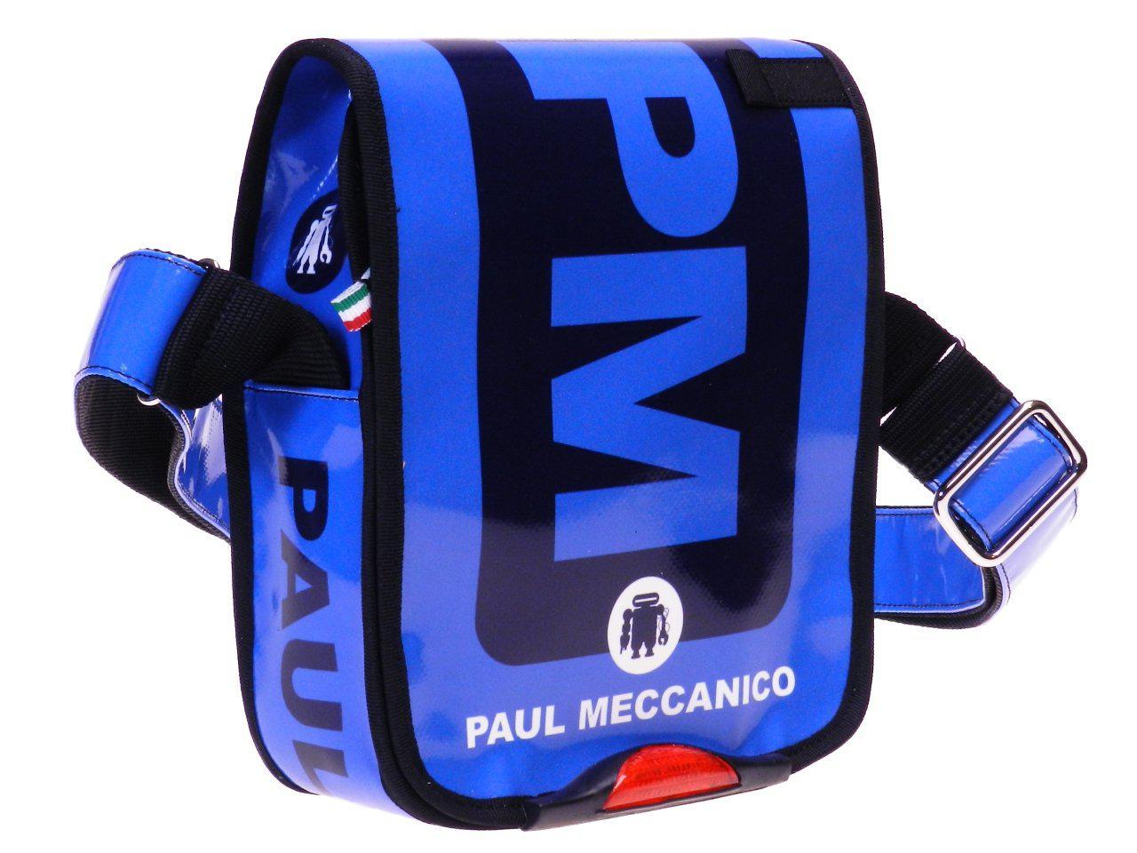 ORGANIZER SHOULDER BAG MADE OF LORRY TARPAULIN. MIPOK MODEL BY PAUL MECCANICO. - Unique Pieces Paul Meccanico