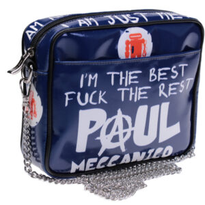 BLUE CLUTCH FUCK THE REST. PARK MODEL MADE OF LORRY TARPAULIN. - Limited Edition Paul Meccanico