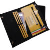 LARGE WOMEN'S WALLET ZEBRA PATTERN BLACK AND WHITE. MODEL PIT MADE OF LORRY TARPAULIN. - Limited Edition Paul Meccanico