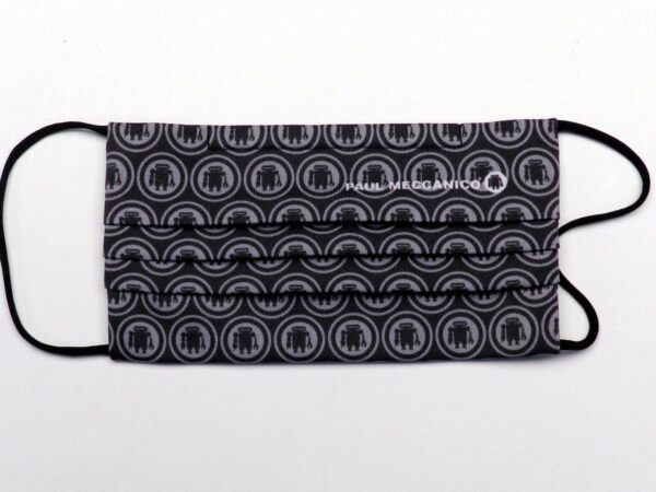 REUSABLE MASK BLACK AND GREY COLOURS WITH 3 FILTERS INCLUDED. - Paul Meccanico