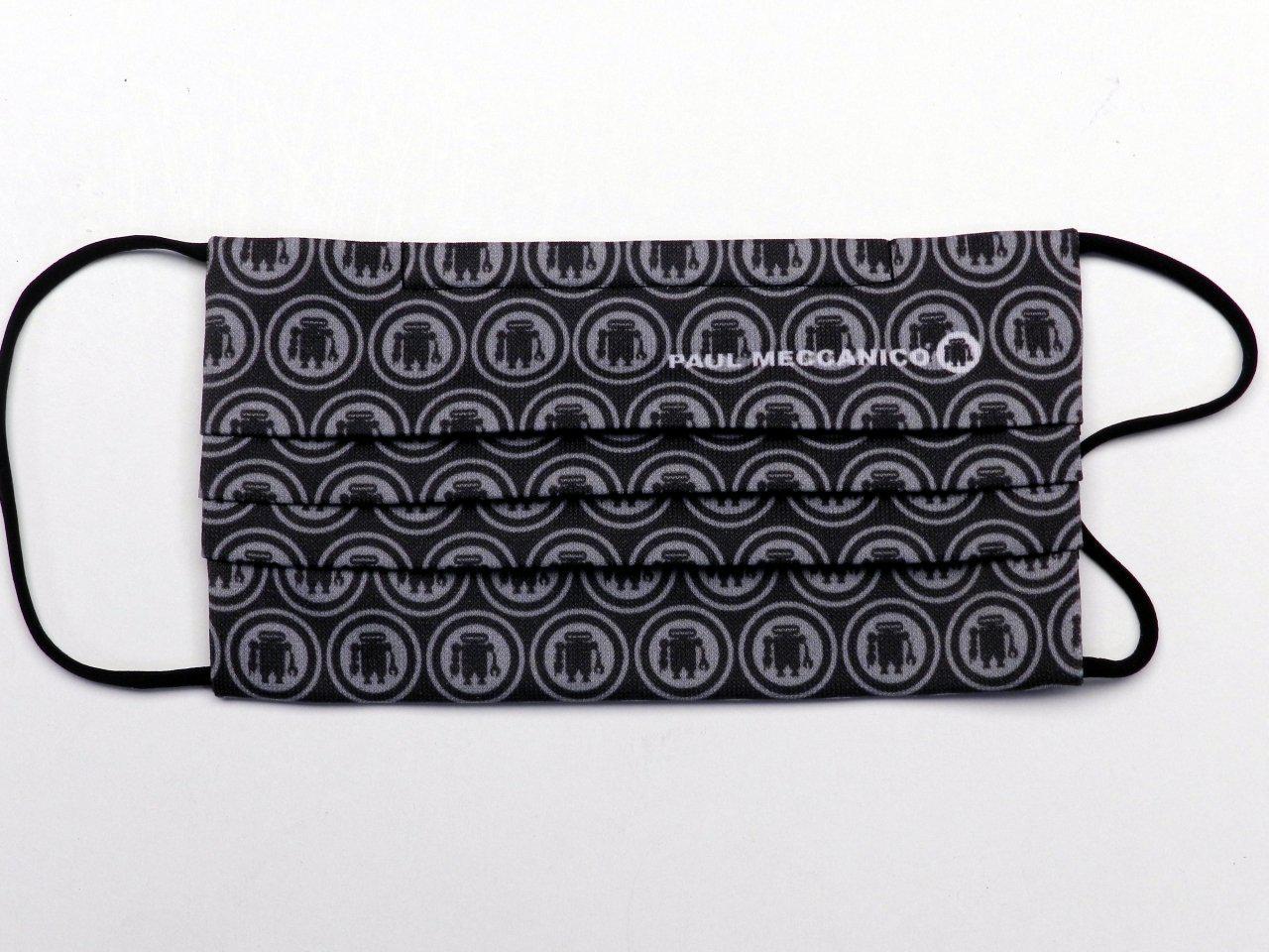 REUSABLE MASK BLACK AND GREY COLOURS WITH 3 FILTERS INCLUDED. - Paul Meccanico
