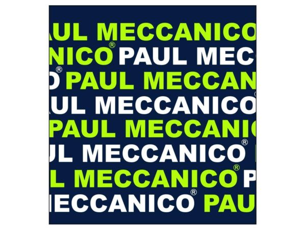 REUSABLE MASK BLUE COLOUR LETTERING FANTASY WITH 3 FILTERS INCLUDED. - Limited Edition Paul Meccanico
