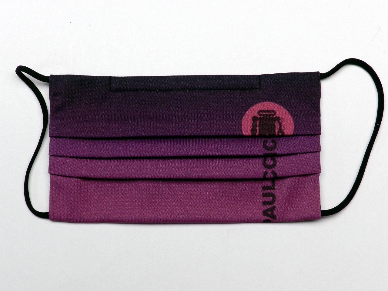 REUSABLE MASK VIOLET COLOUR SHADED EFFECT WITH 3 FILTERS INCLUDED. - Paul Meccanico