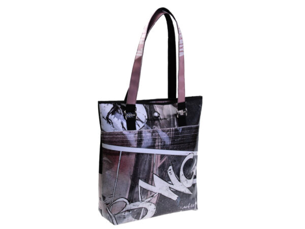 MAXI SHOPPER "DESIGNED BY RICCARDO CECCHETTI". MODEL SELZ MADE OF LORRY TARPAULIN. - Art Collection Paul Meccanico