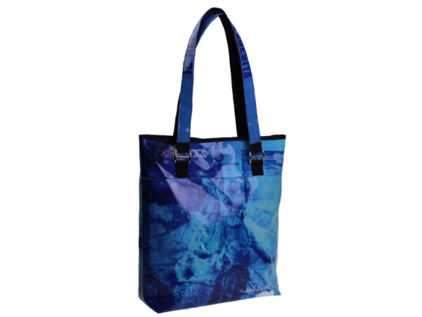 MAXI SHOPPER "DESIGNED BY RICCARDO CECCHETTI". MODEL SELZ MADE OF LORRY TARPAULIN. - Art Collection Paul Meccanico