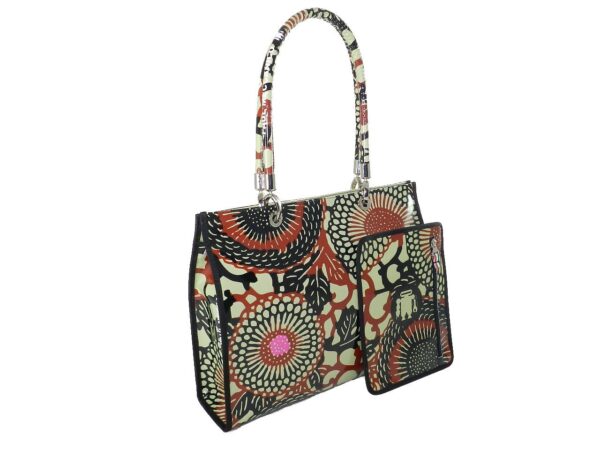 SHOPPER BAG PAUL MECCANICO. MODEL PEPE EVOLUTION MACRAME' FANTASY. - Unique Pieces Paul Meccanico