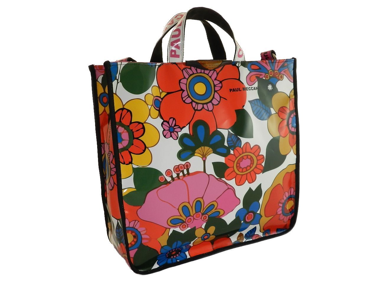 TOTE BAG PAUL MECCANICO. MODEL AIRSTONE FLORAL FANTASY. - Unique Pieces Paul Meccanico