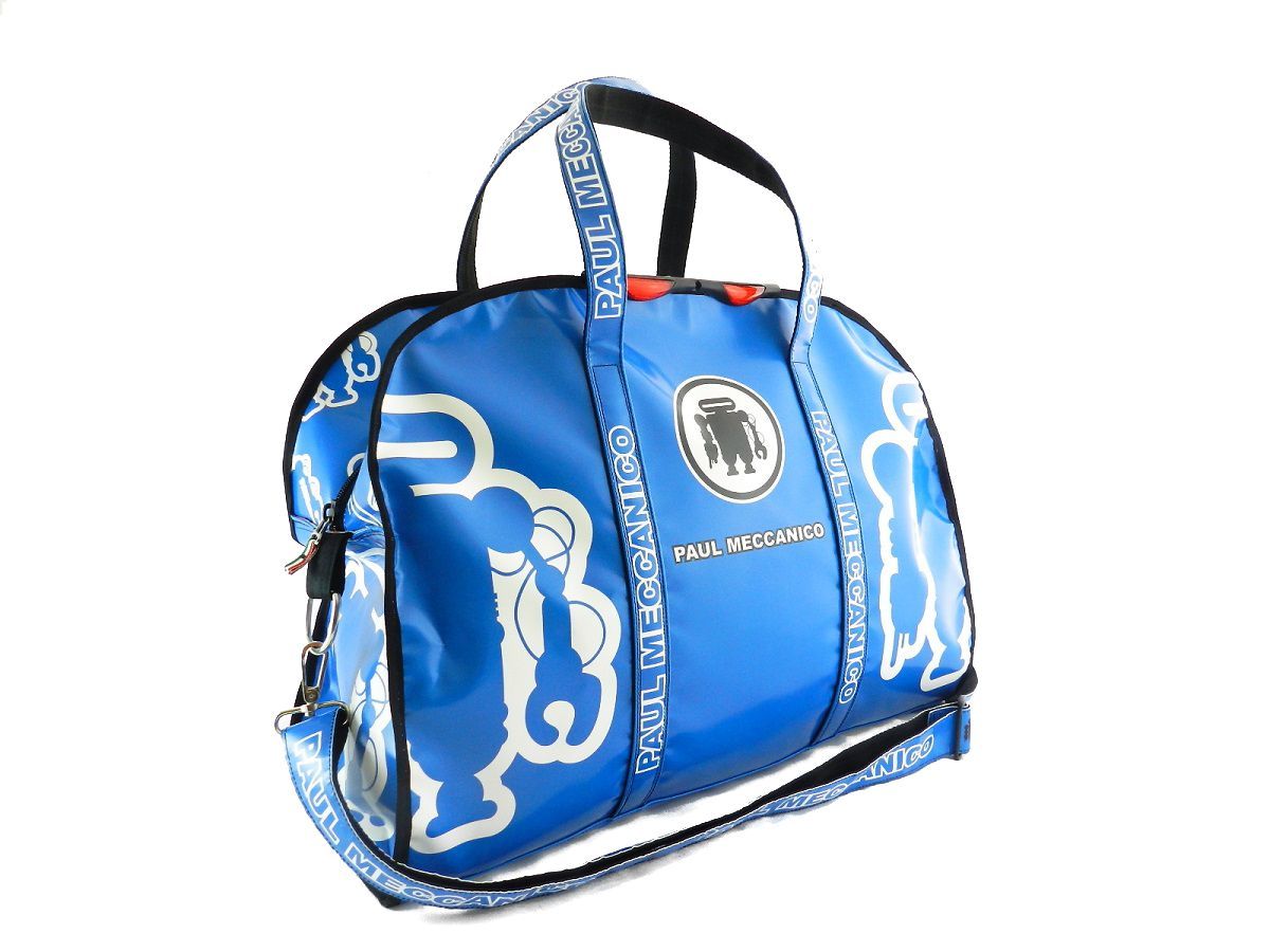 TRAVEL BAG OR SPORTS BAG PAUL MECCANICO. MODEL RAID COLOUR BLUE. - Unique Pieces Paul Meccanico