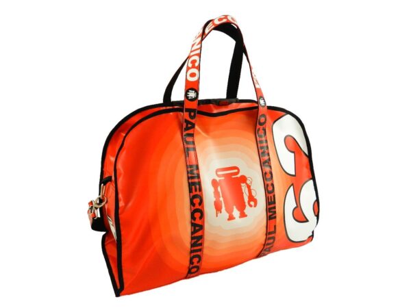 TRAVEL BAG OR SPORTS BAG PAUL MECCANICO. MODEL RAID COLOUR ORANGE. - Unique Pieces Paul Meccanico