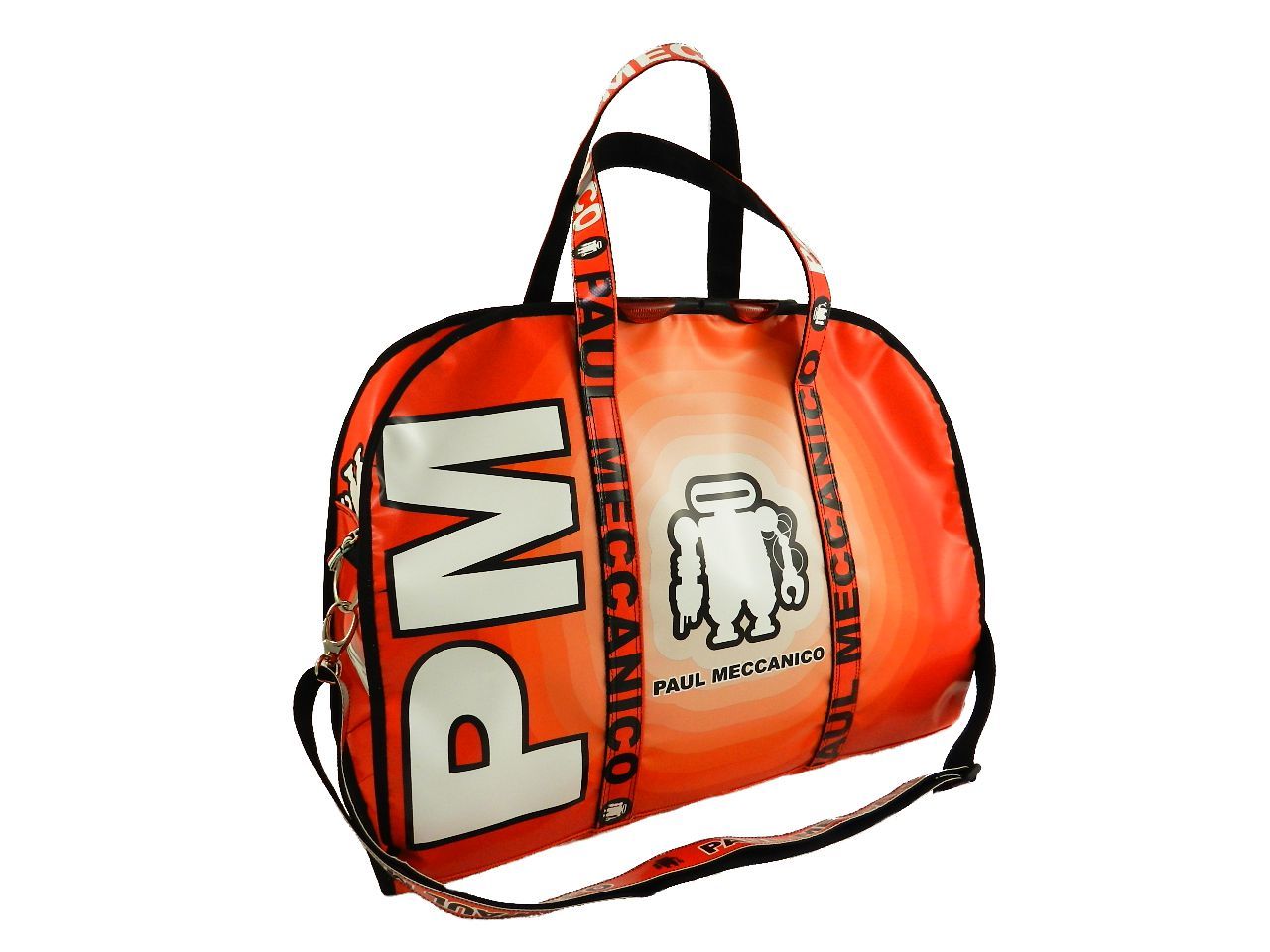 TRAVEL BAG OR SPORTS BAG PAUL MECCANICO. MODEL RAID COLOUR ORANGE. - Unique Pieces Paul Meccanico