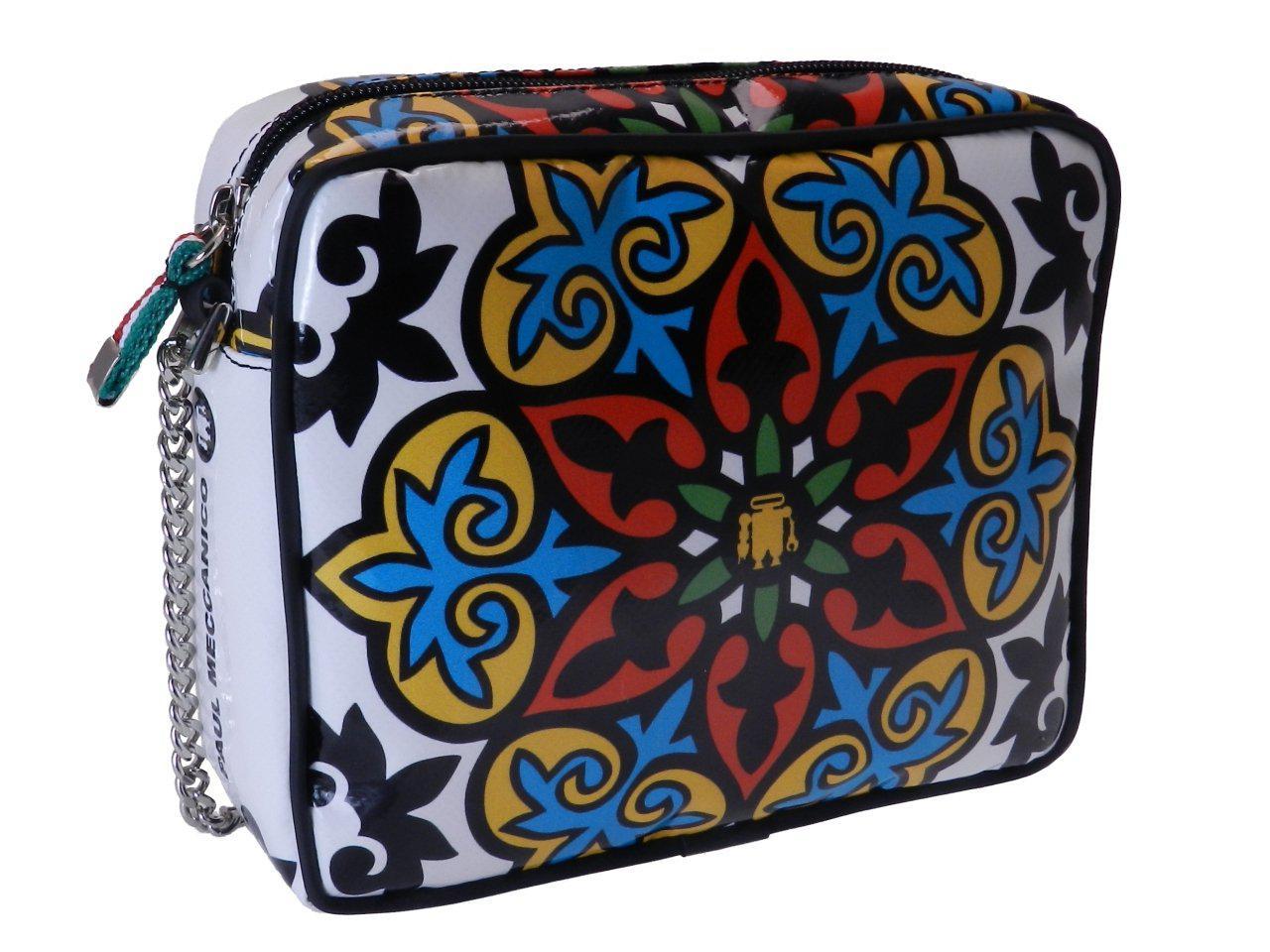 WHITE CLUTCH MANDALA FANTASY. PARK MODEL MADE OF LORRY TARPAULIN. - Limited Edition Paul Meccanico